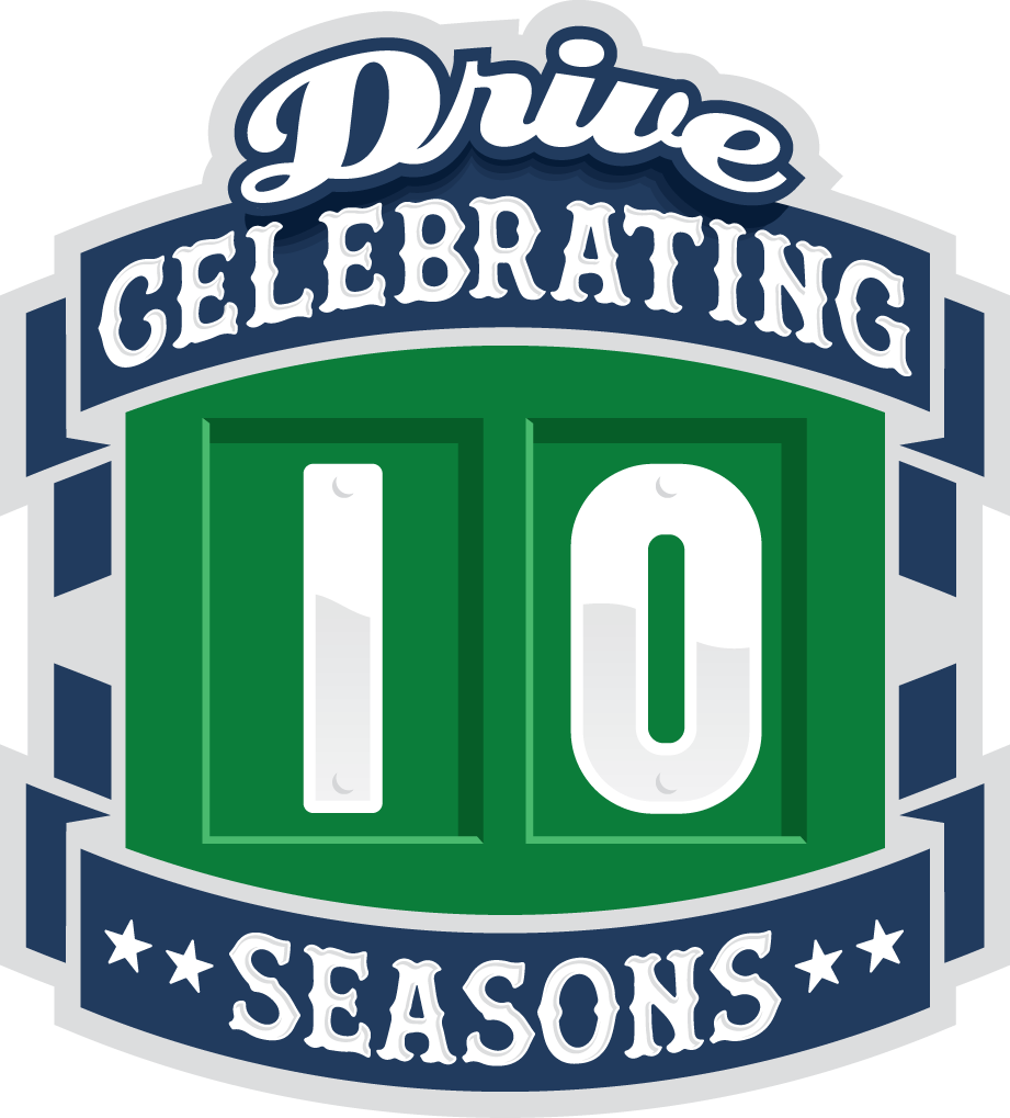 Greenville Drive 2015 Anniversary Logo iron on transfers for clothing